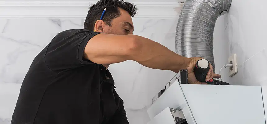 Precision In-wall Dryer Vent Cleaning & Rerouting Corrections in Lemoore, CA